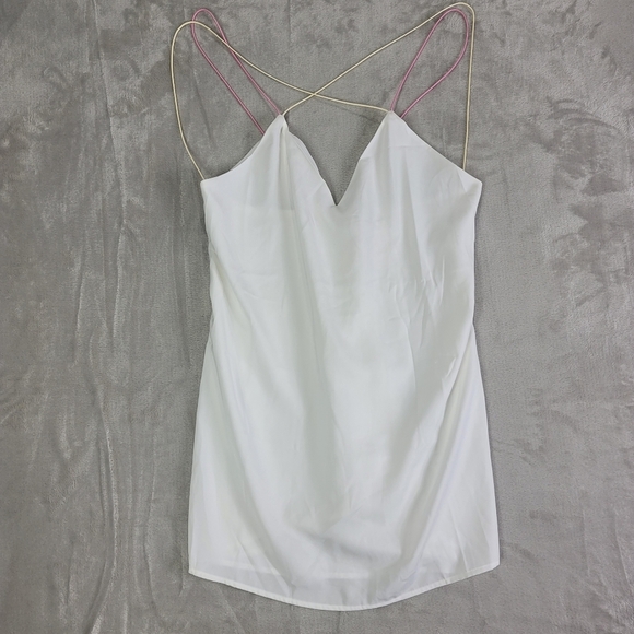 Superdown Breanna Strappy Shift Dress White - Picture 4 of 9